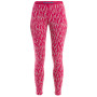 Damen-Leggings Icebreaker W Mer 260 Vertex Legging Macro Forms rosa Crystal/Electron Pink/J