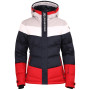 Damen Skijacke Alpine Pro Owna blau/rot navy