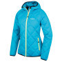 Damen Daunenjacke Husky Form L hellblau Lightblue