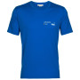 Herren-T-Shirt Icebreaker Tech Lite II SS Tee Alpine Zone blau lazurite