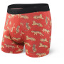 Boxershorts Saxx Platinum Boxer Brief Fly orange RedTiger