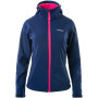 Damenjacke Hi-Tec Lady Caria II blau Navy/BrightPink