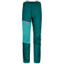 Damenhose Ortovox W's Westalpen 3L Light Pants grün Pacific Green