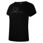 Damen-T-Shirt Dare 2b Crystallize Grphic