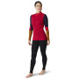 Damen-Funktionsshirt Smartwool W Intraknit Merino 200 Colorblock 1/4 Zip