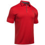 Herren-T-Shirt Under Armour Tech Polo rot red