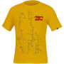 Herren-T-Shirt Direct Alpine Flash gelb Camel/Petrol