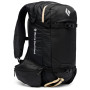 Rückengröße des Rucksacks: M/L / Farbe: schwarz