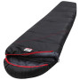 Schlafsack Loap Boston schwarz/rot