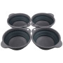 Schüssel-Set Regatta TPR Folding Bowls grau Ebony Grey