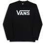Herren-T-Shirt Vans Classic Vans LS schwarz/weiß Black/White