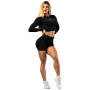 Damen-Top Nebbia Seamless Long Sleeve Crop Top Power