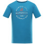 Herren-T-Shirt Alpine Pro Allon blau navagio bay