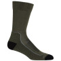 Herrensocken Icebreaker M Hike+ Light Crew braun Loden/Blk/Gritstone Hthr