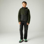 Kinder-Sweatshirt Regatta Munro Hybrid Jacket DarkKhak/Blk