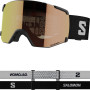 Skibrille Salomon S/View Photochromic schwarz/grau Black