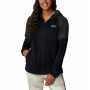 Damen-Sweatshirt Columbia Windgates Fz schwarz Black, Black Heather