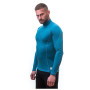 Herren-T-Shirt Sensor DF Merino Wool dl.r. zip