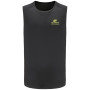 Herren Unterhemd Alpine Pro Merip schwarz black