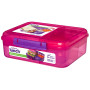 Snack-Box Sistema Bento Lunch To Go rosa