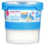 Lebensmittelbox Sistema Round Lunch Stack TO GO 965ml blau
