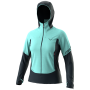 Damenjacke Dynafit Traverse Alpha Hooded Jkt W schwarz/blau 8051 - marine blue/3010