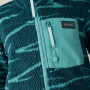 Kinder-Funktions-Sweatshirt Regatta Junior Frankie Warm Fleece Mediterranea Zebra
