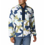Herren-Sweatshirt Columbia Back Bowl Fleece Lightweight weiß Savory Mod Camo, Collegiate Navy