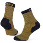 Socken Warg Happy Merino M Mini Stripes blau/gelb Navy/Yellow