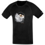 Herren-T-Shirt Direct Alpine Furry schwarz black (spot)