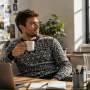 Herrenpullover Kama 4073