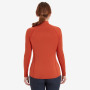 Damen-Funktionsshirt Montane Dart Xt Zip Neck