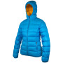 Damen Daunenjacke Warmpeace Tacoma Lady blau/gelb ocean/nugget gold