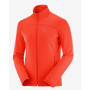 Herren-Sweatshirt Salomon Discovery Lt Fz M orange