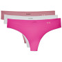 Damenhöschen Under Armour PS Thong 3 Pack rosa Pink Elixir / Halo Gray / Rebel Pink