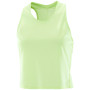 Damenunterhemd Salomon Sense Aero Short Tank W grün Butterfly