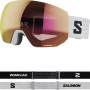 Skibrille Salomon Radium Pro Multilayer weiß White