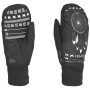 Damenhandschuh Level Coral Mitt schwarz/weiß Black-White