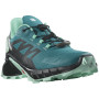 Damen Laufschuhe Salomon Supercross 4 blau/schwarz Harbor Blue / Black / Yucca