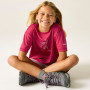 Kinder-T-Shirt Regatta Aria Deep Pink