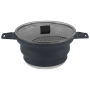 Faltbarer Kochtopf Outwell Collaps Stew Pot 2.5 L dunkelblau Navy Night