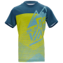 Kinder-Radtrikot Silvini Denni blau/gelb blue-neon