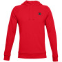 Herren-Sweatshirt Under Armour Rival Fleece Hoodie (2022) rot Red / / Onyx White