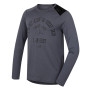 Herren-Funktionsshirt Husky Merino 100 dl. rukáv Wolf grau