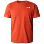 Herren-T-Shirt The North Face Foundation Graphic Tee S/S rot RUSTED BRONZE