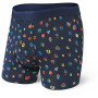 Boxershorts Saxx Platinum Boxer Brief Fly dunkelblau NavyFamilyJewels
