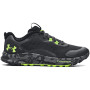 Herren Laufschuhe Under Armour Charged Bandit TR 2 grau Jet Gray / Black / Lime Surge