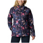 Damenjacke Columbia W Inner Limits II blau/rosa Nocturnal Floriculture Print