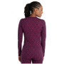 Damen-Funktionsshirt Icebreaker W Mer 200 Oasis LS Crewe First Snow