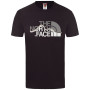 Herren-T-Shirt The North Face Mountain Line Tee - Eu schwarz TnfBlack